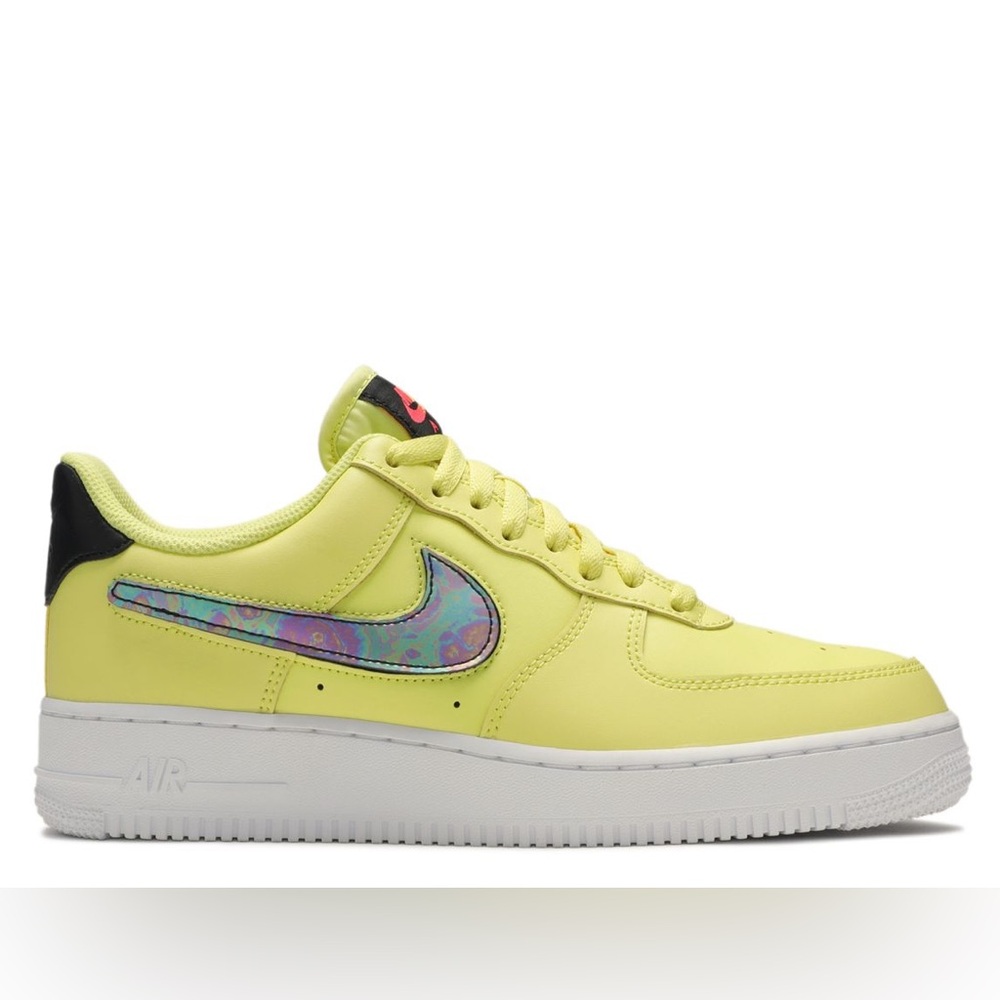 Nike Air Force 1 Low ‘07 LV8 Yellow Pulse low top interchangeable Nike Swoosh